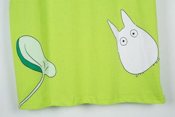 入手困難 可愛い ロエベ トトロ tシャツ コピー コラボ コットン los61391 - 画像 (4)