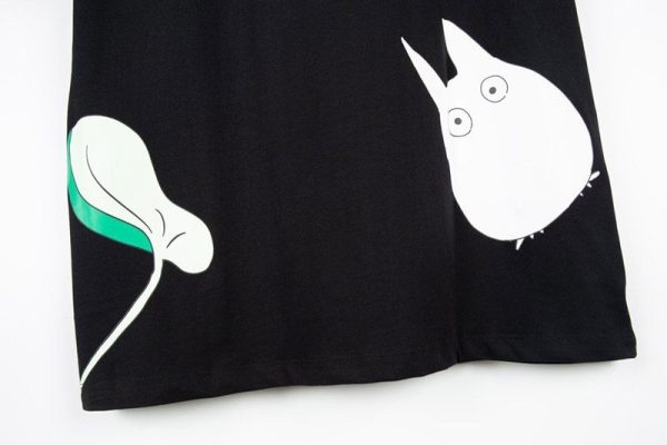 定番 可愛い ロエベ トトロ tシャツ スーパーコピー コラボ コットン lod07346 - 画像 (3)