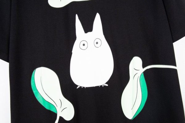 定番 可愛い ロエベ トトロ tシャツ スーパーコピー コラボ コットン lod07346 - 画像 (6)
