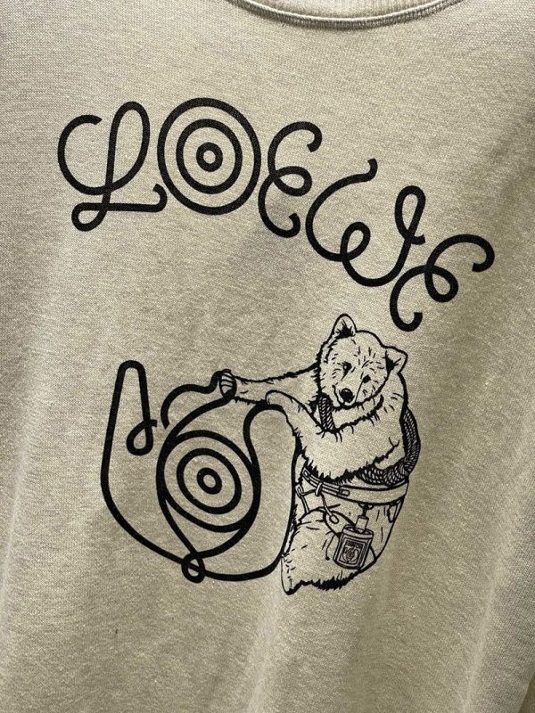 大人気！ロエベ アナグラム エンブロイダリー スウェットシャツ コピー lof85853 - 画像 (4)