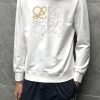 超希少！ロエベ アナグラム エンブロイダリー スウェットシャツ 偽物 low81641 - 画像 (2)
