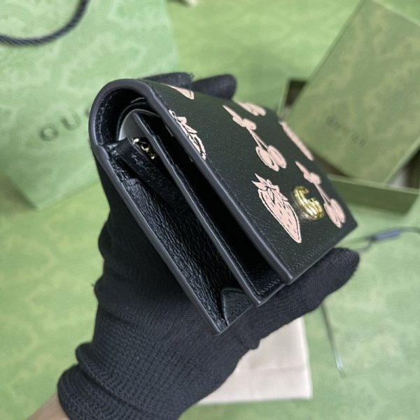 ☆超人気☆【グッチ】 GGマーモント ベリー カードケース ウォレット guy98768 - 画像 (4)