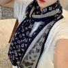 秋冬新作 ☆希少ルイヴィトン カシミヤ マフラ 偽物 vud91389