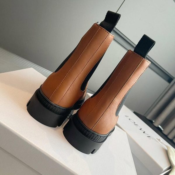 世界中で大人気♪ロエベ ブーツ 偽物 CHELSEA BOOT カーフ サイドゴアブーツ loh33544 - 画像 (8)