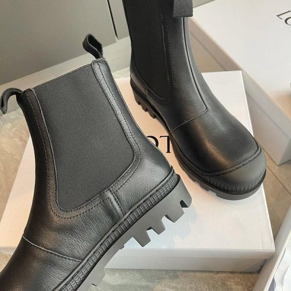 新作 お洒落に♪ ロエベ ブーツ 偽物 CHELSEA BOOT カーフ サイドゴアブーツ lou35699 - 画像 (7)