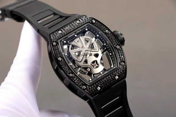 高品質♪♪リシャールミル スカルウォッチ コピーN級品 rig90039 - 画像 (3)