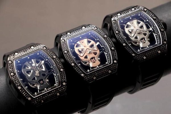 高品質♪♪リシャールミル スカルウォッチ コピーN級品 rig90039 - 画像 (9)