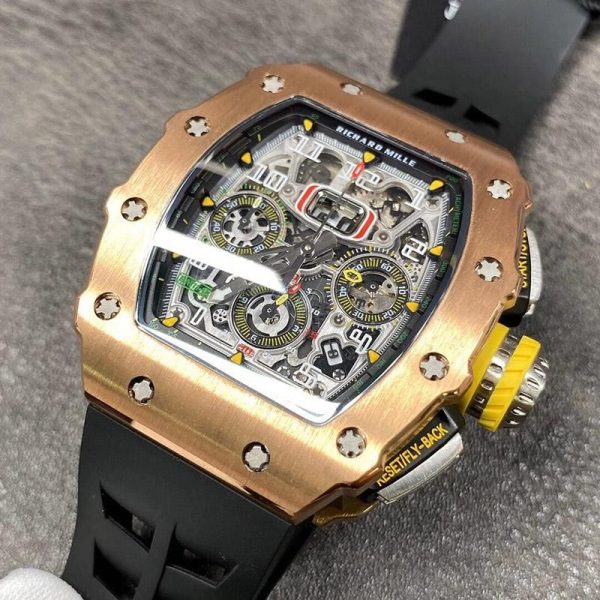 超希少！リシャール・ミル F1レース コピー シースルーバック 自動巻き riz20998 - 画像 (3)
