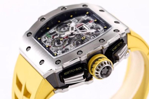 完売必至 リシャール・ミル F1レース シースルーバック偽物 自動巻き rir98652 - 画像 (5)