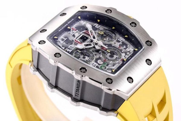 完売必至 リシャール・ミル F1レース シースルーバック偽物 自動巻き rir98652 - 画像 (6)