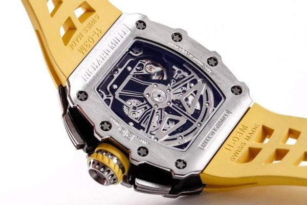 完売必至 リシャール・ミル F1レース シースルーバック偽物 自動巻き rir98652 - 画像 (9)