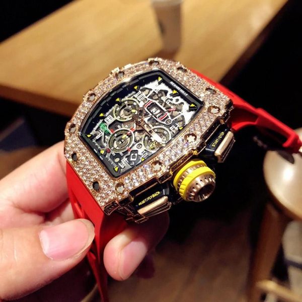 目を惹くリシャール・ミル F1レース シースルーバックコピー 自動巻き rib74106 - 画像 (4)