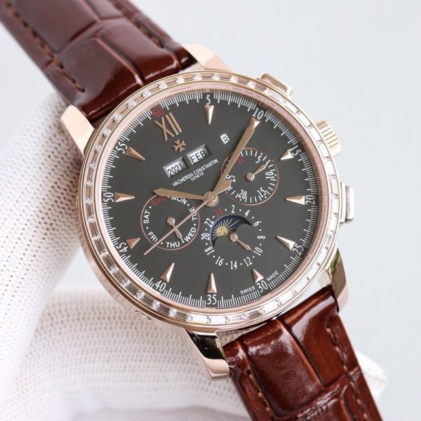 21AW新作 ヴァシュロンコンスタンタン 偽物 ヒストリーク クロノグラフ vad11590 - 画像 (4)