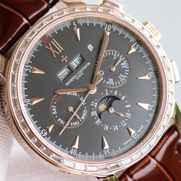 21AW新作 ヴァシュロンコンスタンタン 偽物 ヒストリーク クロノグラフ vad11590 - 画像 (6)