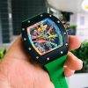送料込 リシャールミル ダイヤモンドベゼル コピー   自動巻き riu92284 - 画像 (2)