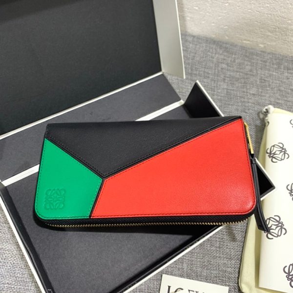 日本未入荷ロエベ 財布 パズル 偽物 ラウンドジップ ウォレット loe37325 - 画像 (2)