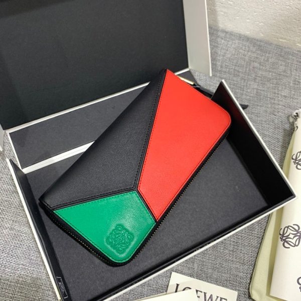日本未入荷ロエベ 財布 パズル 偽物 ラウンドジップ ウォレット loe37325 - 画像 (3)