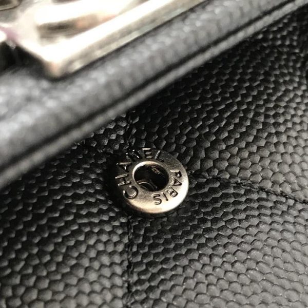 秋冬新作 シャネル 長財布 ボーイ シャネル 偽物 キャビアスキン shv51440 - 画像 (5)