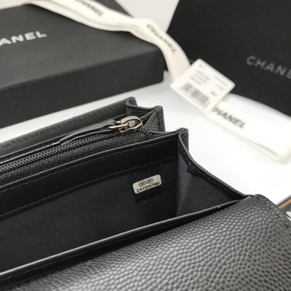 秋冬新作 シャネル 長財布 ボーイ シャネル 偽物 キャビアスキン shv51440 - 画像 (9)