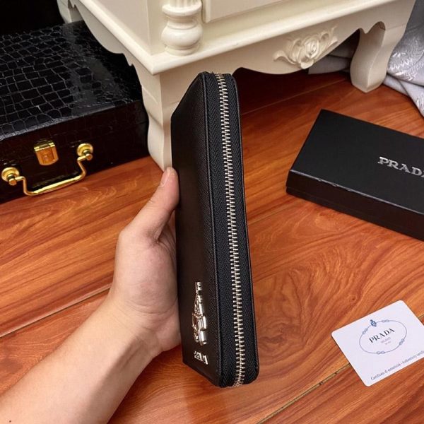 21-22AW 大人気！プラダ ファスナー付 長財布 偽物メンズ pui11000 - 画像 (5)