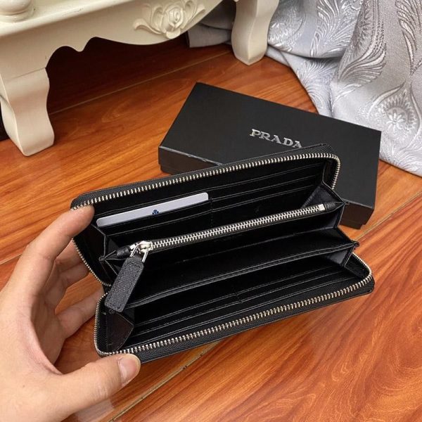 21-22AW 大人気！プラダ ファスナー付 長財布 偽物メンズ pui11000 - 画像 (8)