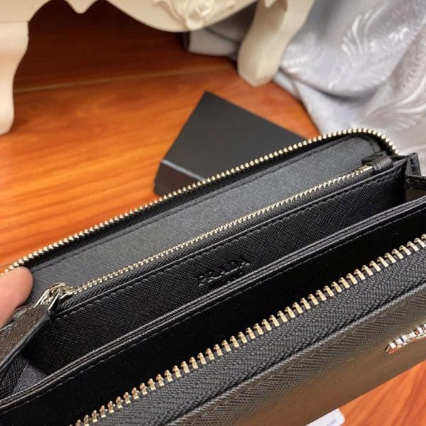 21-22AW 大人気！プラダ ファスナー付 長財布 偽物メンズ pui11000 - 画像 (9)