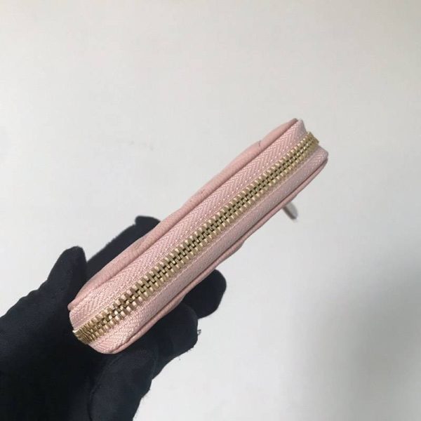 希少色 シャネル ジップ コインパース スーパーコピー キャビアスキン shs52303 - 画像 (6)