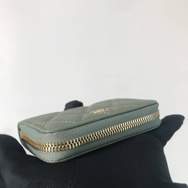21-22AW シャネル ジップ コインパース コピー キャビアスキン shl24406 - 画像 (6)