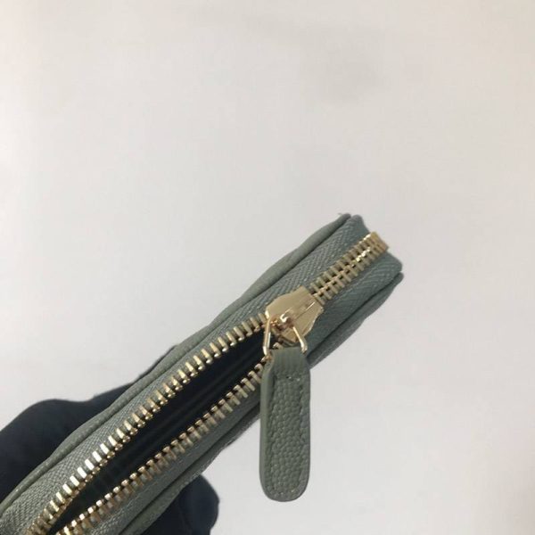 21-22AW シャネル ジップ コインパース コピー キャビアスキン shl24406 - 画像 (7)