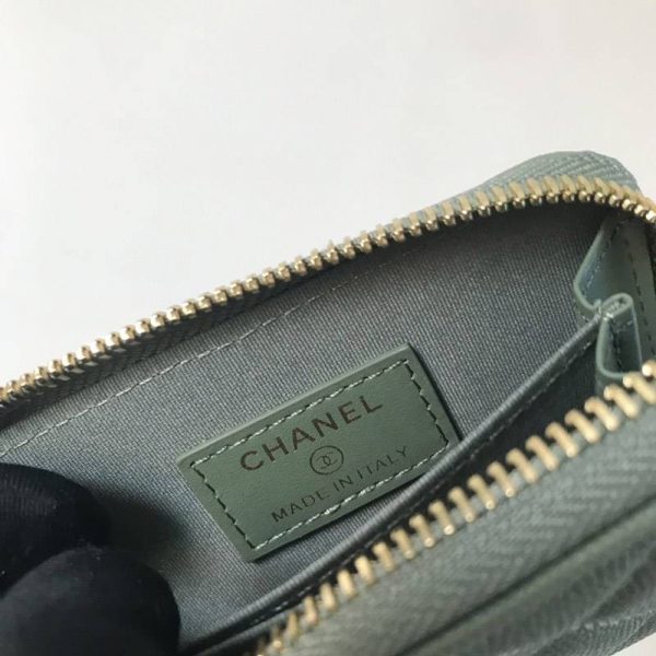 21-22AW シャネル ジップ コインパース コピー キャビアスキン shl24406 - 画像 (9)