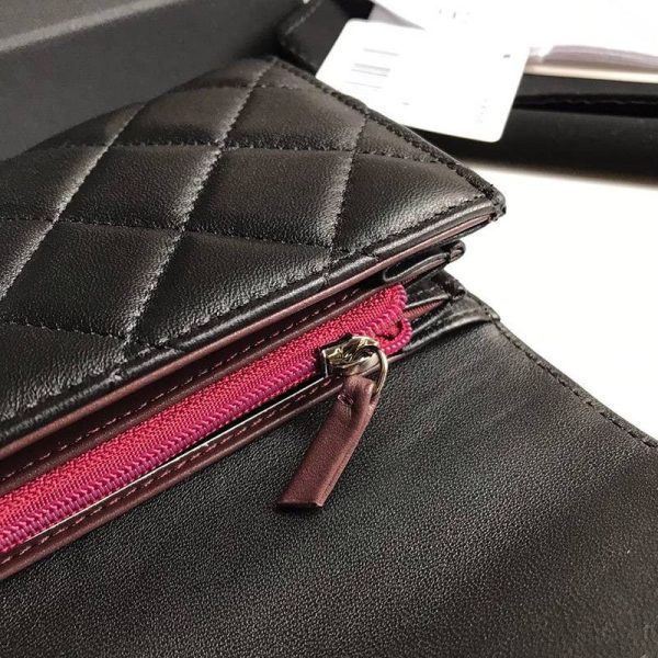 人気急上昇！シャネル 二折りカブセ長財布 マトラッセ A80758 - 画像 (7)