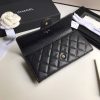 シャネル スーパーコピー 二折りカブセ長財布 キャビア shi38782 - 画像 (5)