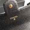 シャネル スーパーコピー 二折りカブセ長財布 キャビア shi38782 - 画像 (6)