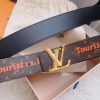 秋冬新作ルイヴィトン サンチュール・LVピラミッド 偽物 40MM リバーシブルベルト vui20441 - 画像 (5)