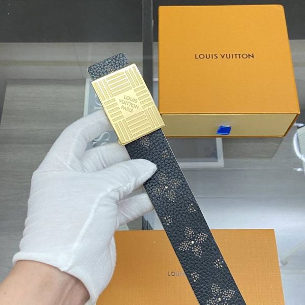 最安値挑戦ルイヴィトン サンチュール・ミリタリー 偽物 35MM リバーシブルベルト vuh67159 - 画像 (5)