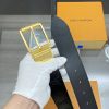 稀少ルイヴィトン サンチュール・ヴォヤジャー 偽物 40MM ベルト vug24220 - 画像 (6)
