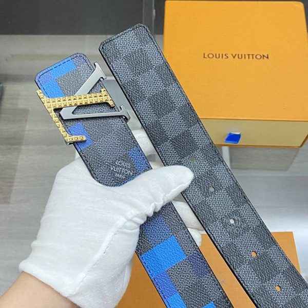 累積売上総額第１位！ルイヴィトン サンチュール・LVダイヤモンド コピー 40MM リバーシブルベルト vum29975 - 画像 (6)