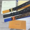 21-22AWルイヴィトン 偽物 サンチュール・LVピラミッド 40MM リバーシブルベルト vui10809 - 画像 (7)