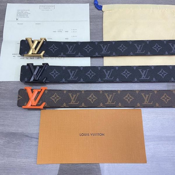 21-22AWルイヴィトン 偽物 サンチュール・LVピラミッド 40MM リバーシブルベルト vui10809 - 画像 (8)