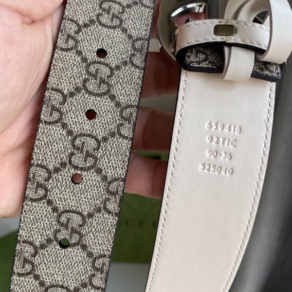 争奪戦グッチ ベルト 偽物 メンズ GG スプリーム 38mm 411924KGDHN9643 - 画像 (3)