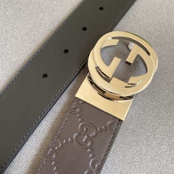 ☆超人気☆グッチ ベルト コピー メンズ GG スプリーム 37mm guc01321 - 画像 (6)
