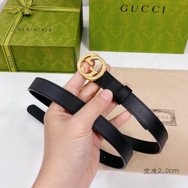完売必至グッチ ベルト スーパーコピー レディース GG スプリーム 20mm gut96297 - 画像 (6)