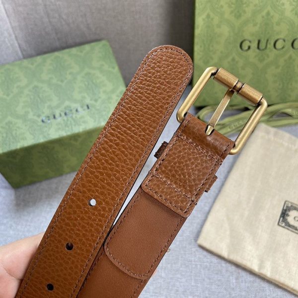 入手困難グッチ リバーシブル ベルト コピー スクエア バックル 30mm gud35513 - 画像 (5)