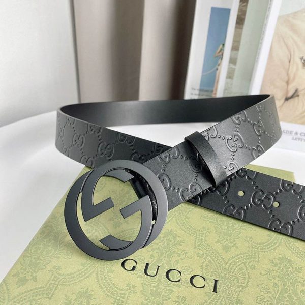 《大人気》グッチ ベルト コピー レディース GG スプリーム 38mm gui44676 - 画像 (2)