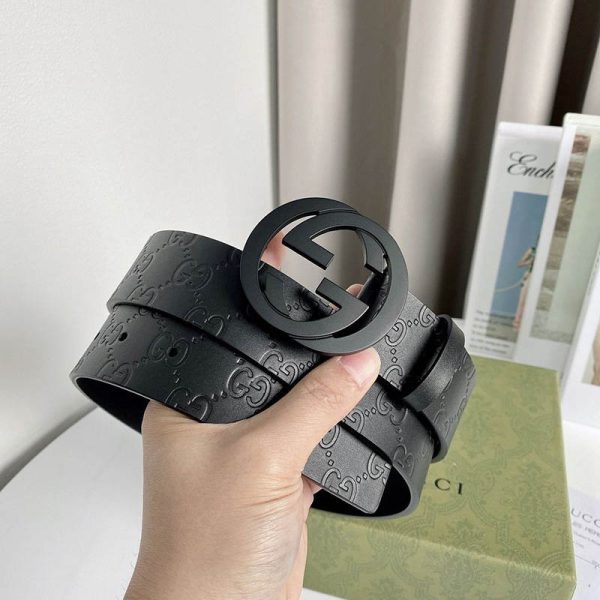 《大人気》グッチ ベルト コピー レディース GG スプリーム 38mm gui44676 - 画像 (4)