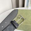21-22AWグッチ リバーシブル ベルト コピー スクエア バックル 40mm gux43184 - 画像 (2)