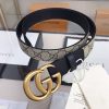累積売上総額第１位！【グッチ ベルト コピー】 リバーシブル GGスプリーム キャンバス 30mm gue66486 - 画像 (2)
