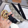累積売上総額第１位！【グッチ ベルト コピー】 リバーシブル GGスプリーム キャンバス 30mm gue66486 - 画像 (6)