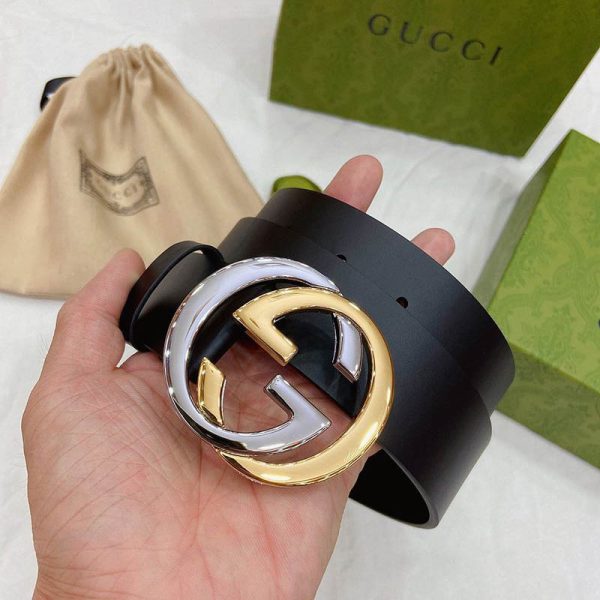 大人気!!新色グッチ GGマーモント スーパーコピー スリムベルト 38mm gud91483 - 画像 (2)
