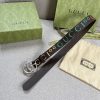 セール新作グッチ100 偽物 プリント GGマーモントレザーベルト 30mm☆ 414516 - 画像 (3)